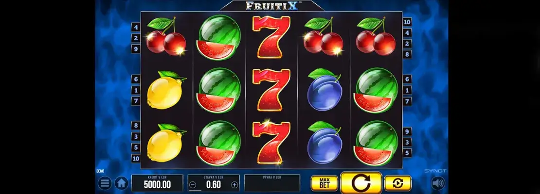 데모 모드에서 Fruiti X을 무료로 플레이하세요