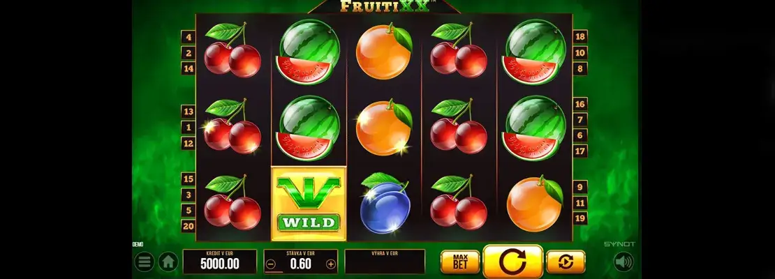 Mainkan Fruiti XX secara percuma dalam mod demo