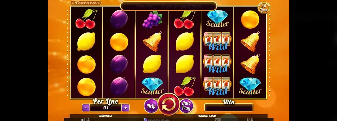 Spil Fruits Collection 20 Lines gratis i demotilstand