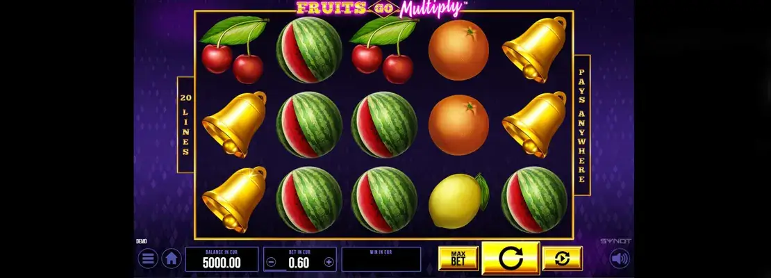 Speel Fruits Go Multiply gratis in de demomodus