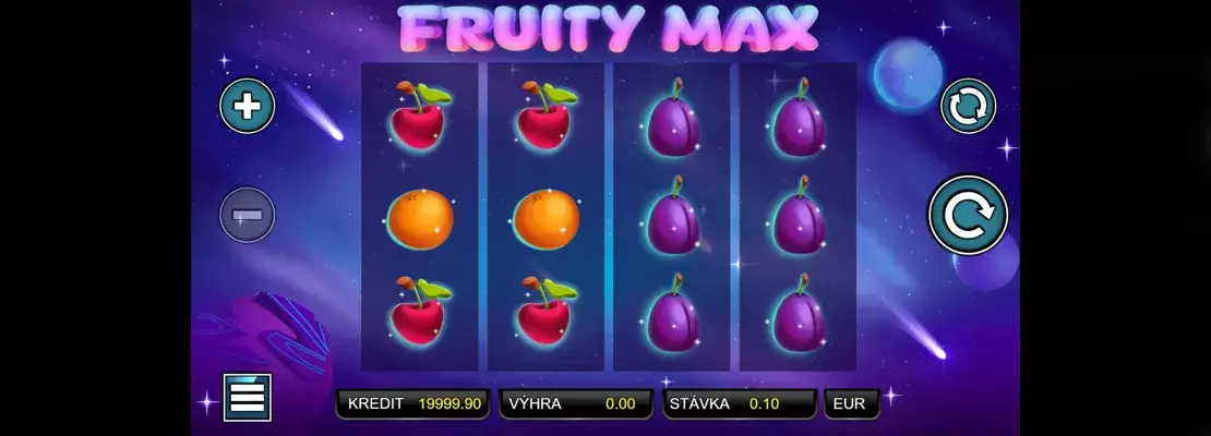 Demo modunda Fruity Max oyununu ücretsiz oynayın