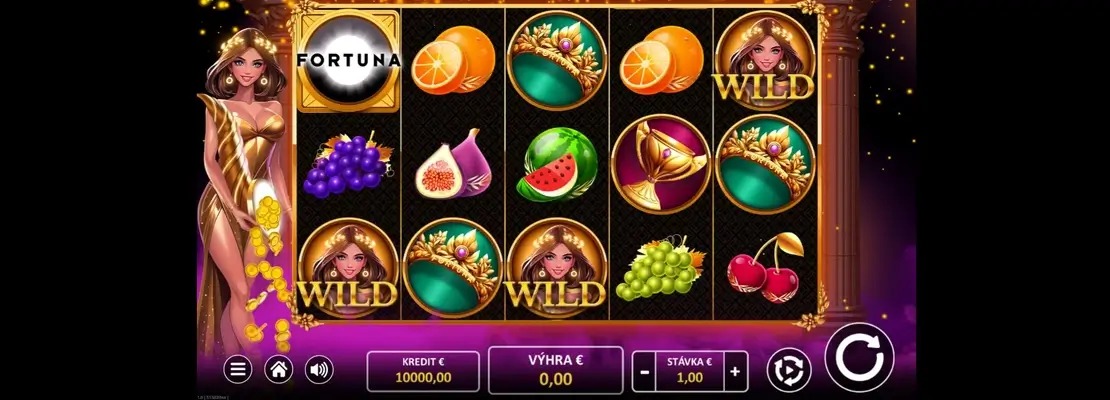 Demo modunda Goddess Fortuna oyununu ücretsiz oynayın