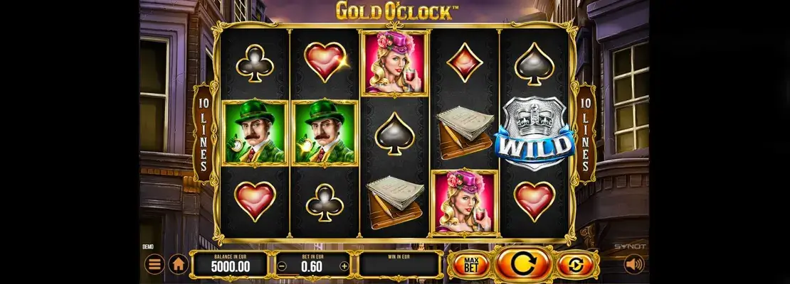 Játssz a Gold O Clock játékkal ingyen demó módban