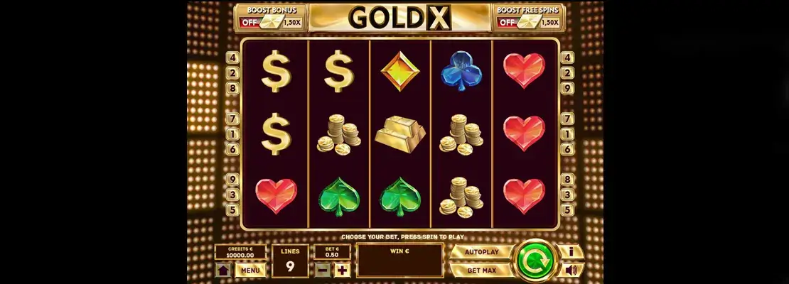 Gioca a Gold X gratuitamente in modalità demo