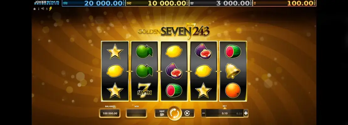 العب Golden Seven 243 مجانًا في الوضع التجريبي