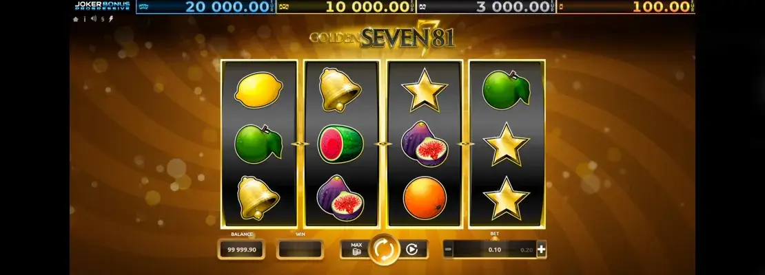 Spill Golden Seven 81 gratis i demomodus