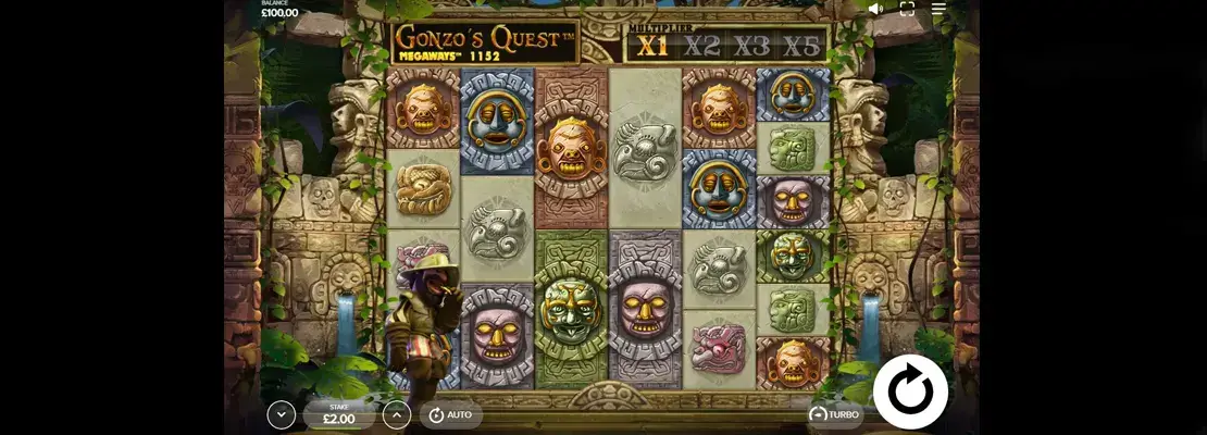 Spil Gonzos Quest Megaways gratis i demotilstand