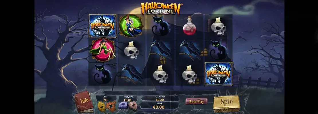 Jogue Halloween Fortune gratuitamente no modo de demonstração