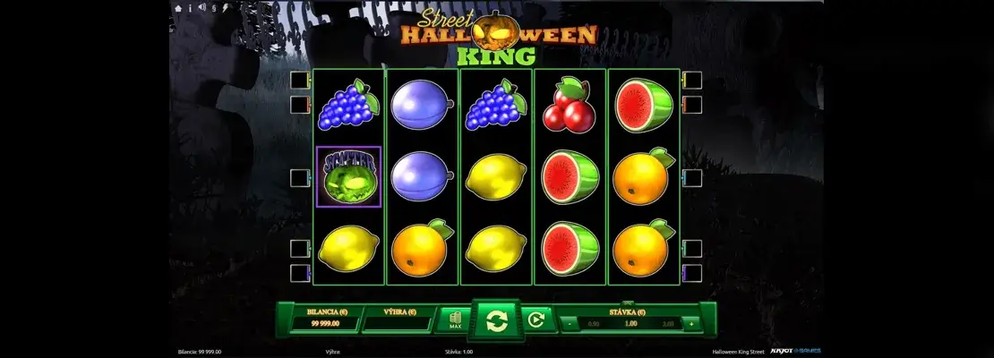 Játssz a Halloween King Street játékkal ingyen demó módban
