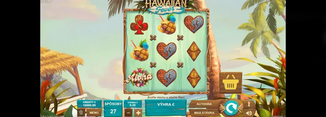 Играйте в Hawaiian Fever бесплатно в демо-режиме