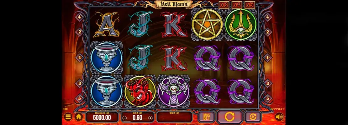 Játssz a Hell Mania játékkal ingyen demó módban
