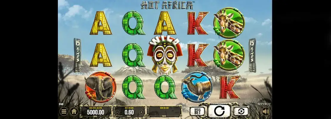 Spil Hot Africa gratis i demotilstand