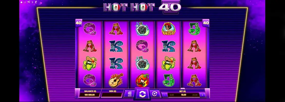 العب Hot Hot 40 مجانًا في الوضع التجريبي