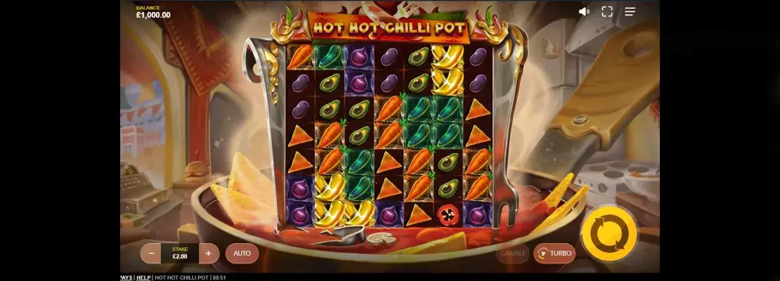 Játssz a Hot Hot Chilli Pot játékkal ingyen demó módban