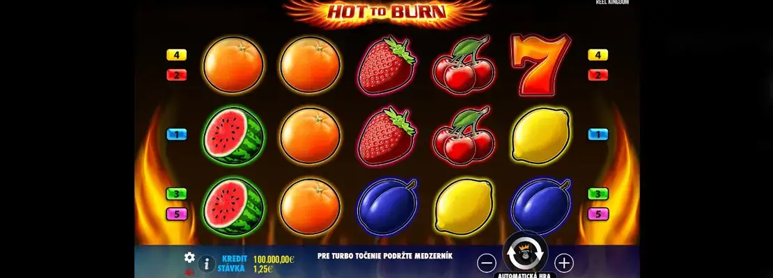 Spil Hot To Burn gratis i demotilstand