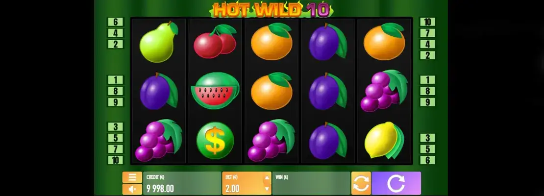 Spielen Sie Hot Wild 10 kostenlos im Demomodus