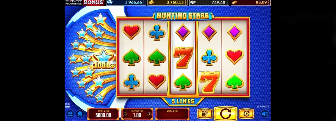 Spil Hunting Stars gratis i demotilstand