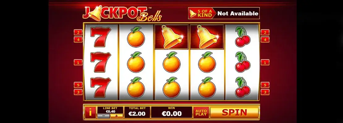 Play Jackpot Bells for free in demo mode