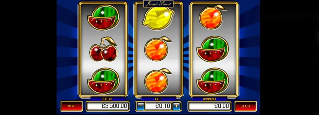 Spill Jewel Fruit gratis i demomodus