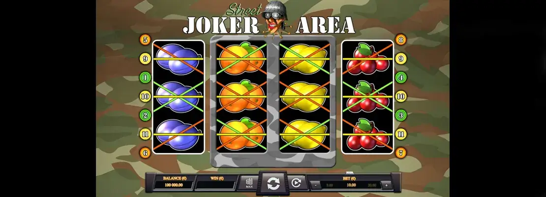 데모 모드에서 Joker Area Street을 무료로 플레이하세요