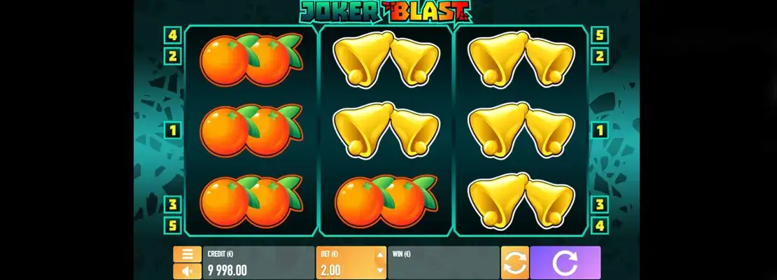 Játssz a Joker Blast játékkal ingyen demó módban