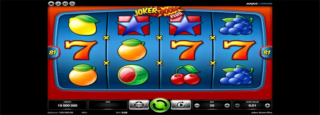 العب Joker Boom Plus مجانًا في الوضع التجريبي