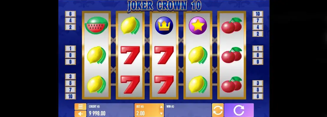 Zagraj w Joker Crown 10 za darmo w trybie demonstracyjnym