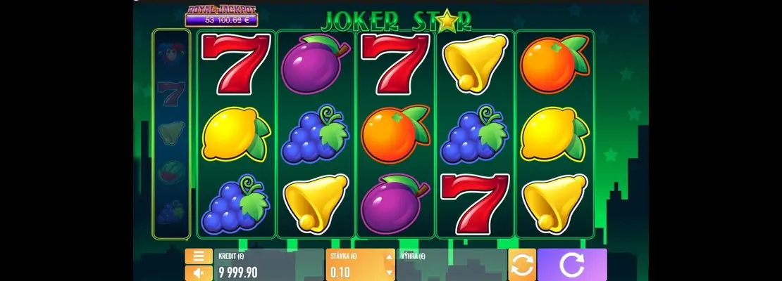 Spil Joker Star gratis i demotilstand