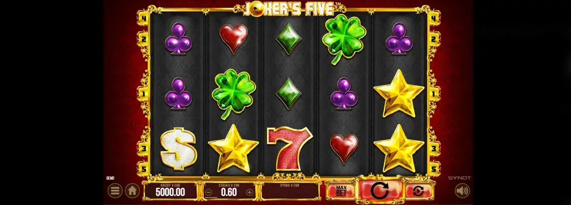 العب Jokers Five مجانًا في الوضع التجريبي