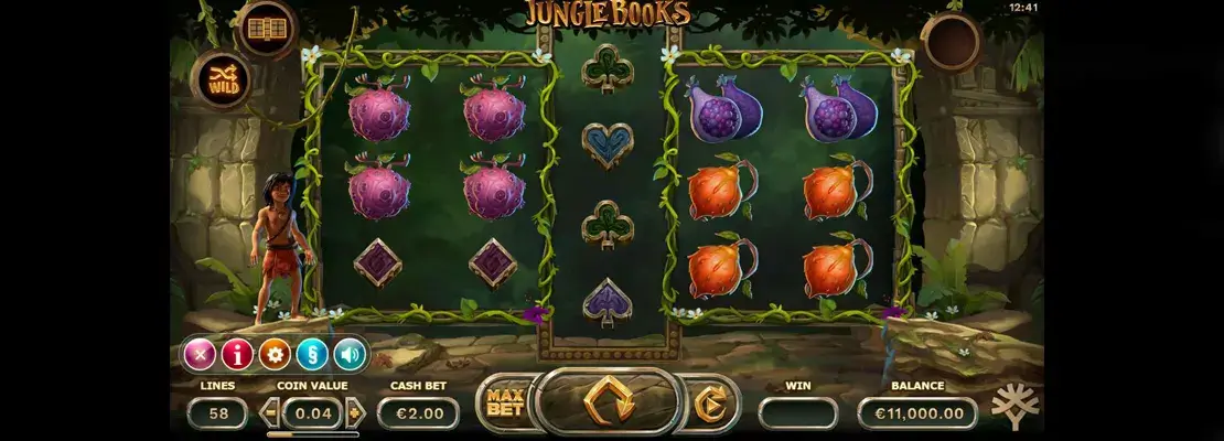 데모 모드에서 Jungle Books을 무료로 플레이하세요