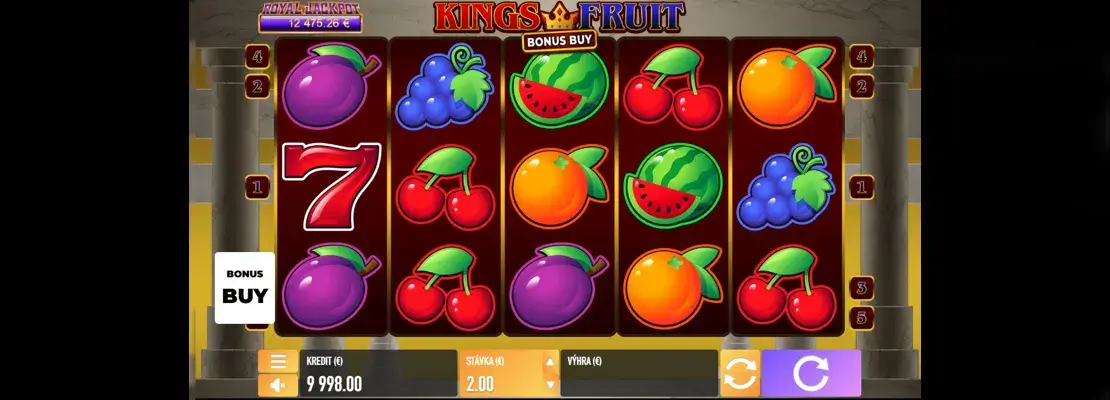 Играйте в Kings Fruit Bonus Buy бесплатно в демо-режиме