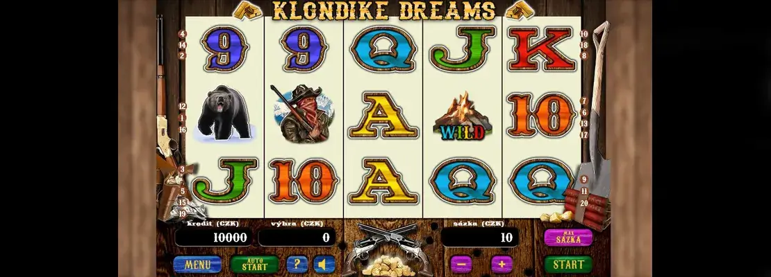 Demo modunda Klondike Dreams oyununu ücretsiz oynayın