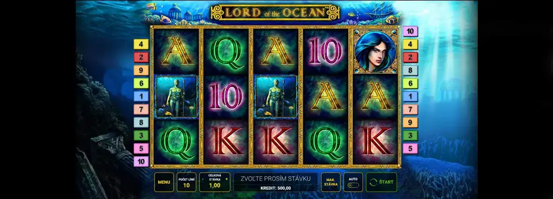 Demo modunda Lord Of The Ocean oyununu ücretsiz oynayın