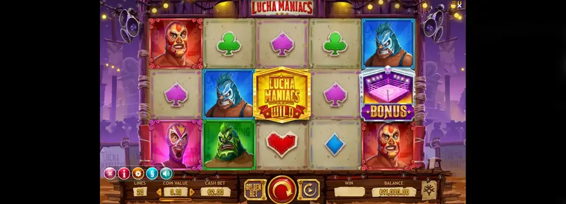 Spill Lucha Maniacs gratis i demomodus