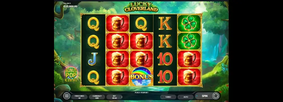 Play Lucky Cloverland for free in demo mode