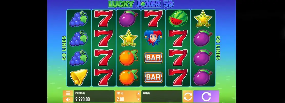데모 모드에서 Lucky Joker 50을 무료로 플레이하세요