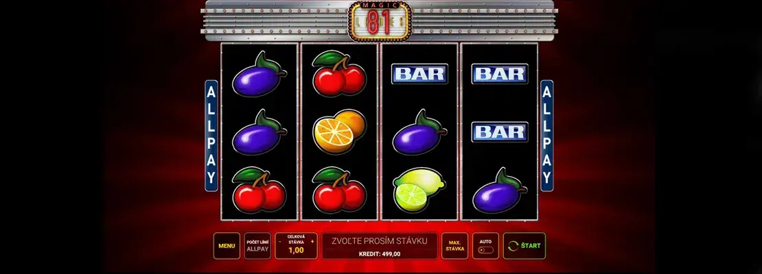 Spil Magic 81 Lines gratis i demotilstand