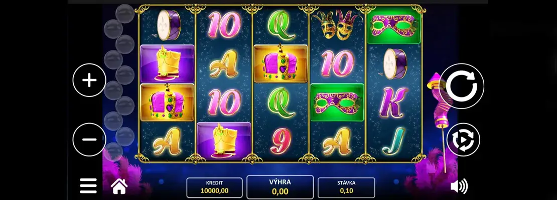 Spill Mardi Gras Carnival gratis i demomodus