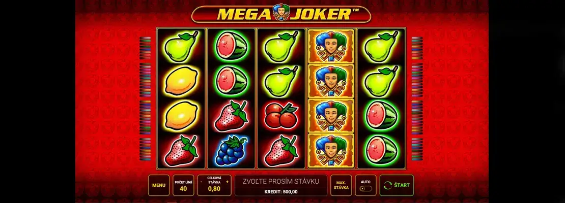 Demo modunda Mega Joker oyununu ücretsiz oynayın