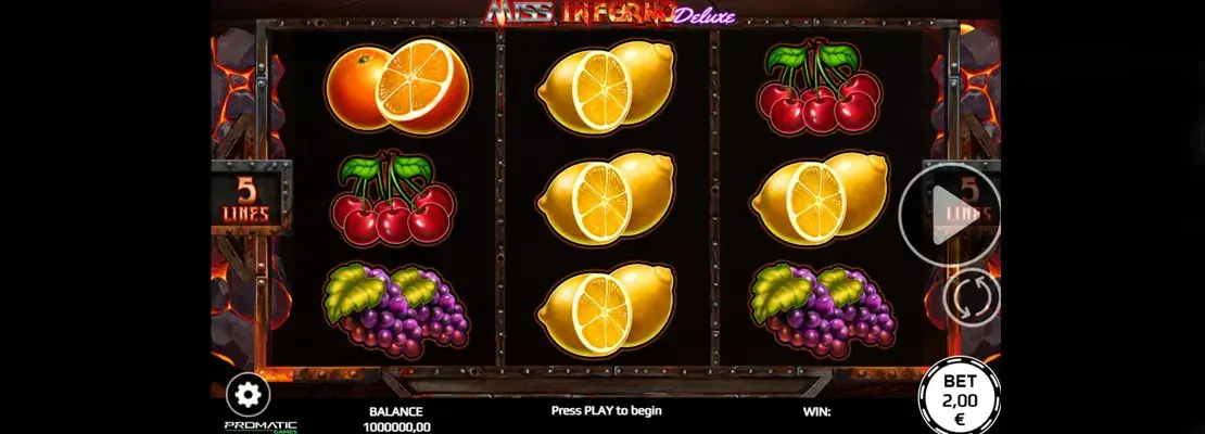 Demo modunda Miss Inferno Deluxe oyununu ücretsiz oynayın