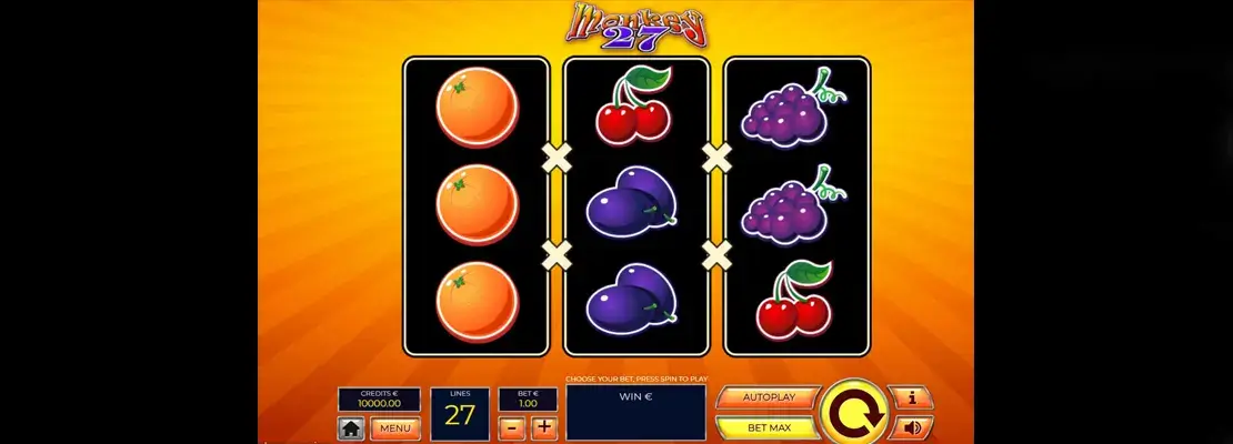 Играйте в Monkey 27 бесплатно в демо-режиме