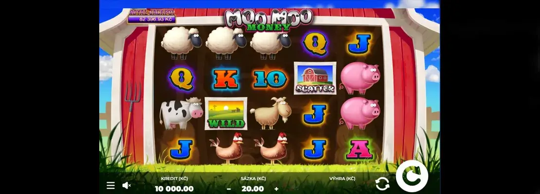 Speel Moo Moo Money gratis in de demomodus
