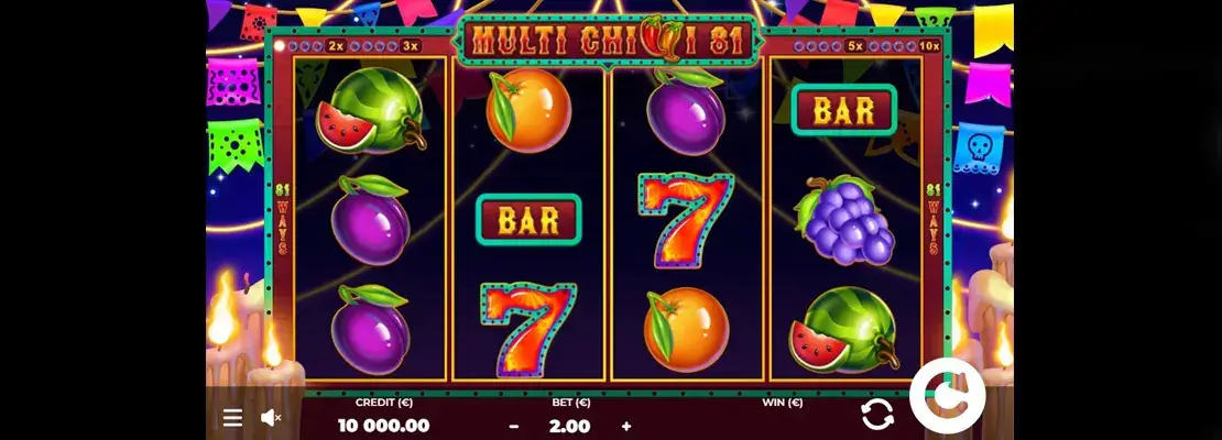 Demo modunda Multi Chilli 81 oyununu ücretsiz oynayın