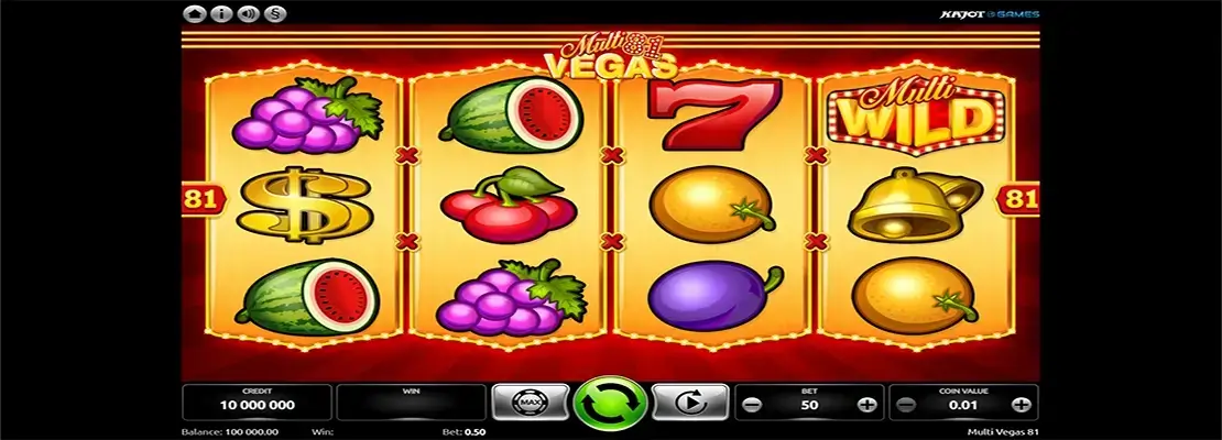 العب Multi Vegas 81 مجانًا في الوضع التجريبي