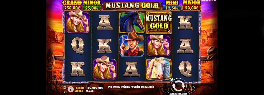 Játssz a Mustang Gold játékkal ingyen demó módban