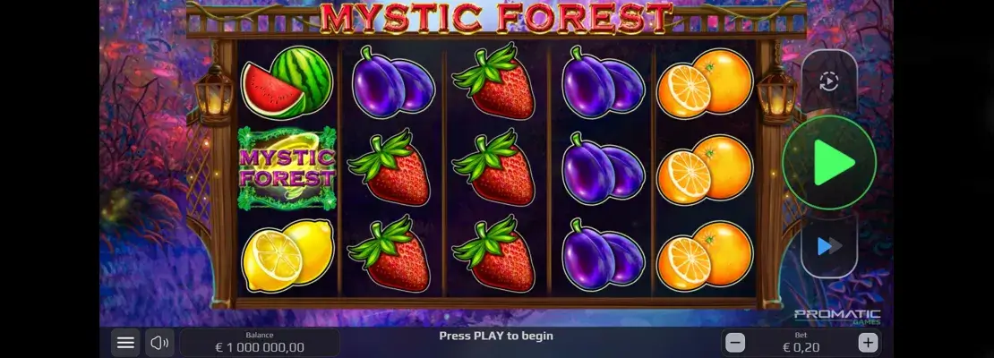 Gioca a Mystic Forest gratuitamente in modalità demo