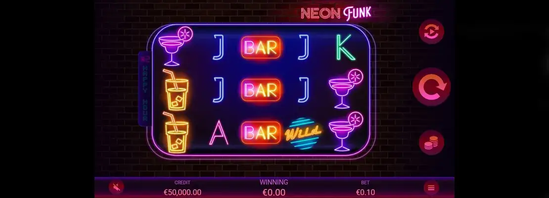 Spil Neon Funk gratis i demotilstand