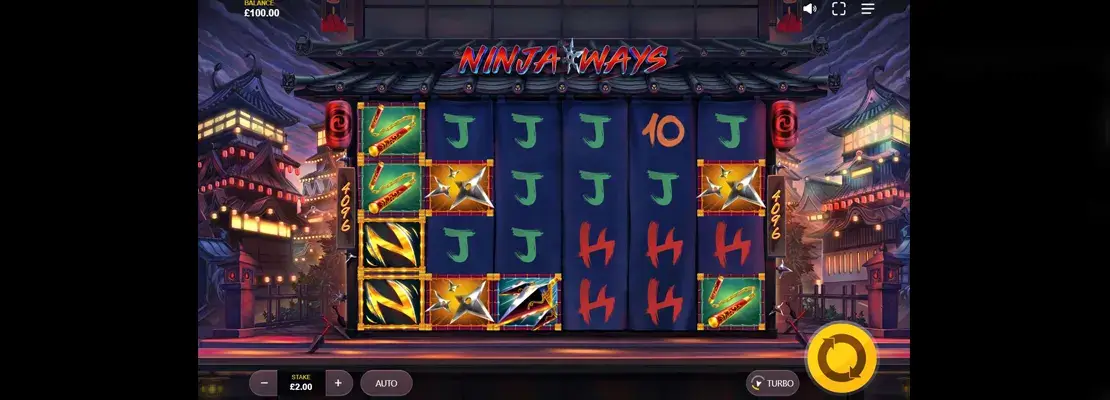 Demo modunda Ninja Ways oyununu ücretsiz oynayın