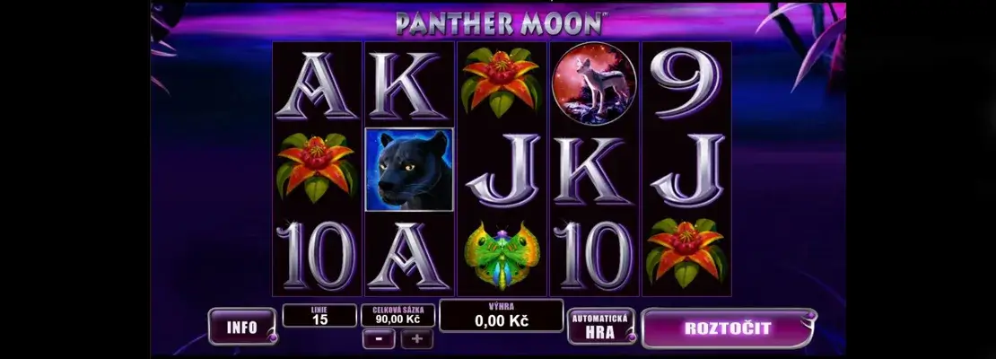 Játssz a Panther Moon játékkal ingyen demó módban