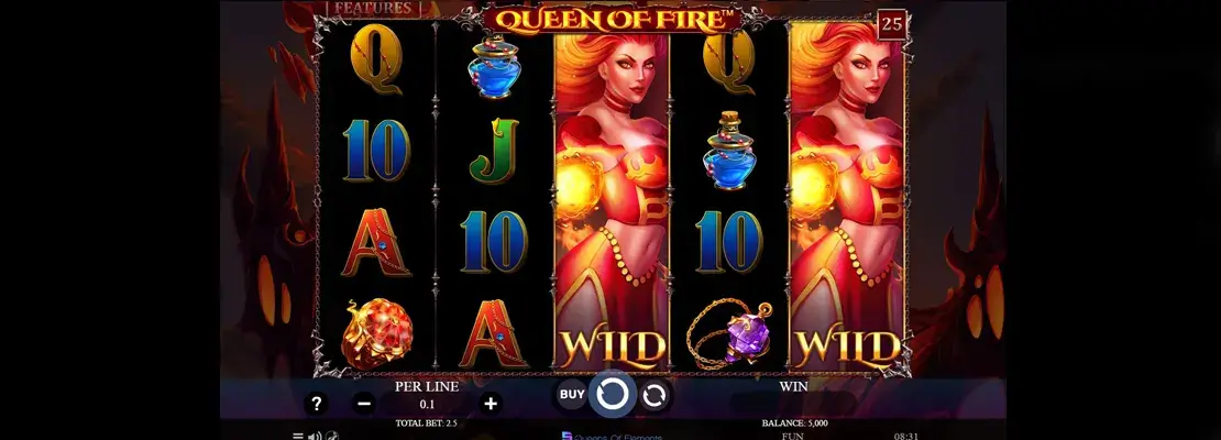 Spill Queen Of Fire gratis i demomodus
